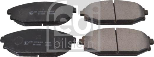 Febi Bilstein 170266 - Тормозные колодки, дисковые, комплект parts5.com