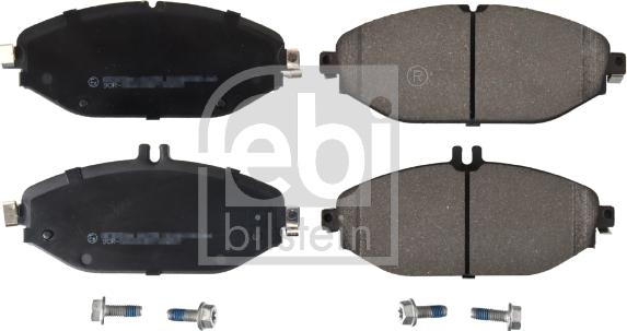 Febi Bilstein 171406 - Тормозные колодки, дисковые, комплект parts5.com