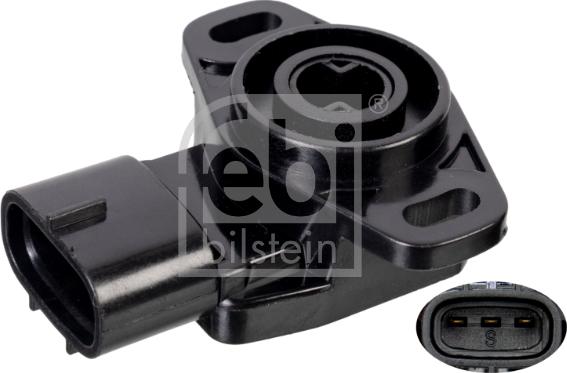 Febi Bilstein 171423 - Датчик, положение дроссельной заслонки parts5.com