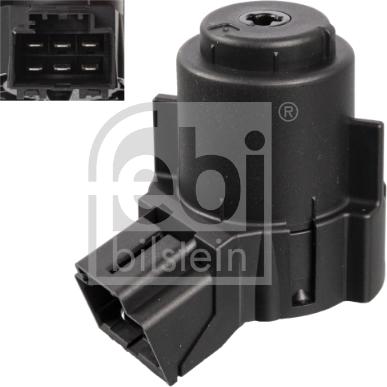 Febi Bilstein 171645 - Переключатель зажигания parts5.com