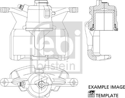 Febi Bilstein 178050 - Тормозной суппорт parts5.com