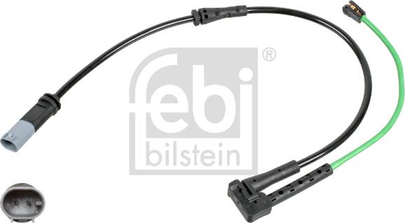 Febi Bilstein 173571 - Сигнализатор, износ тормозных колодок parts5.com