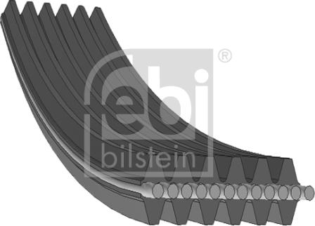 Febi Bilstein 34460 - V-Ribbed Belt parts5.com