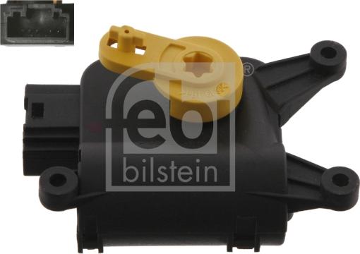 Febi Bilstein 34147 - Переключающийся вентиль, воздушная заслонка - крышка parts5.com