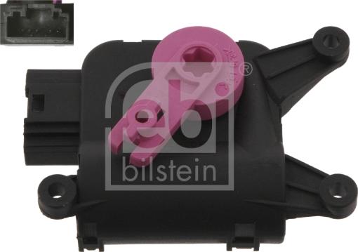 Febi Bilstein 34152 - Переключающийся вентиль, воздушная заслонка - крышка parts5.com