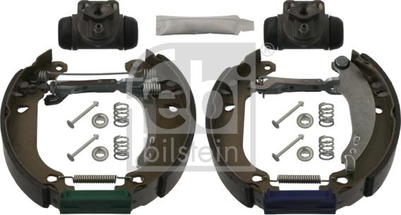 Febi Bilstein 37237 - Комплект тормозных колодок, барабанные parts5.com