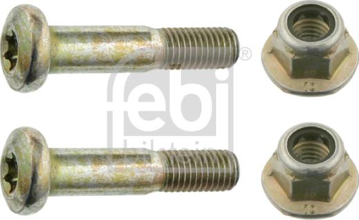 Febi Bilstein 24395 - Комплект зажимных болтов, несущий / направляющий шарнир parts5.com