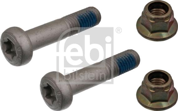 Febi Bilstein 24389 - Комплект зажимных болтов, несущий / направляющий шарнир parts5.com