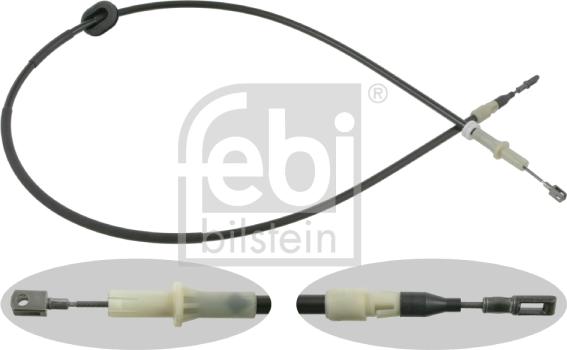 Febi Bilstein 26467 - Тросик, cтояночный тормоз parts5.com