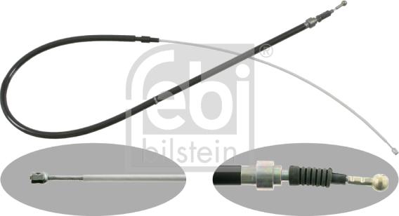 Febi Bilstein 22736 - Тросик, cтояночный тормоз parts5.com