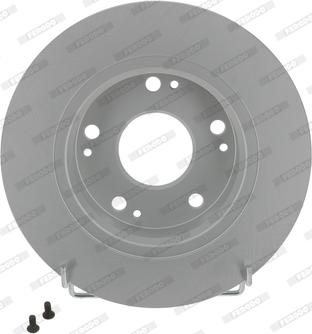 Ferodo DDF1390C - Тормозной диск parts5.com