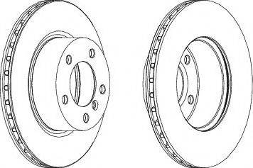 Ferodo DDF1229C-1 - Тормозной диск parts5.com