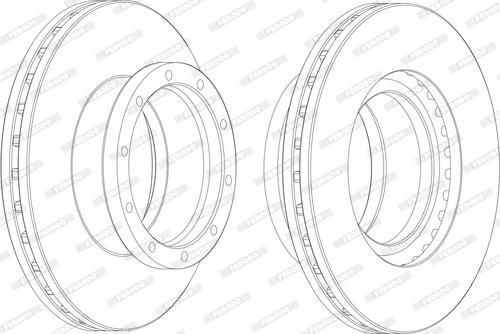 Febi Bilstein 22677 - Тормозной диск parts5.com