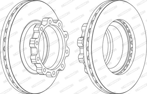 SBP 02-SC001 - Тормозной диск parts5.com