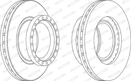 Beral BCR281A - Тормозной диск parts5.com