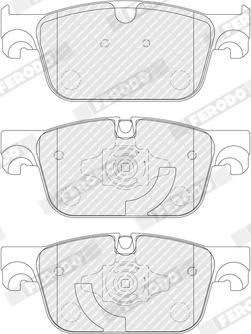 Ferodo FDB4994 - Тормозные колодки, дисковые, комплект parts5.com