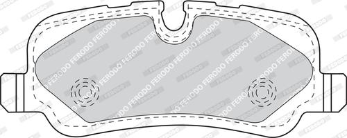 Ferodo FDB4432 - Тормозные колодки, дисковые, комплект parts5.com