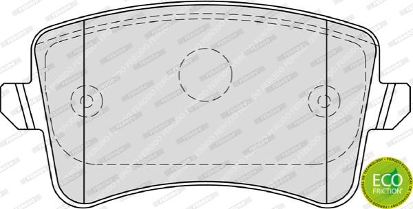 Ferodo FDB4190 - Тормозные колодки, дисковые, комплект parts5.com