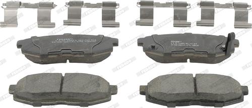 Ferodo FDB4187 - Brake Pad Set, disc brake parts5.com