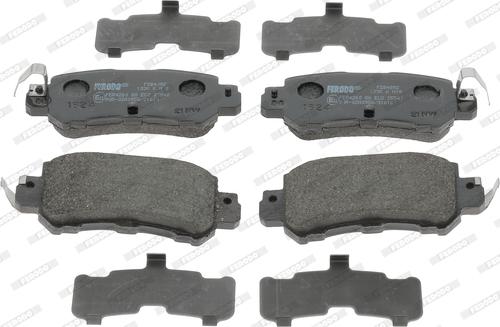 Ferodo FDB4892 - Тормозные колодки, дисковые, комплект parts5.com