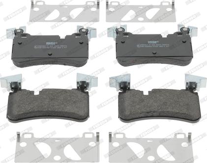 Ferodo FDB4714 - Тормозные колодки, дисковые, комплект parts5.com