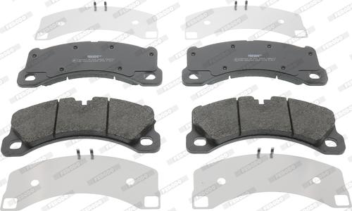 Ferodo FDB4717 - Тормозные колодки, дисковые, комплект parts5.com