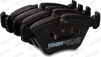 Ferodo FDB577 - Тормозные колодки, дисковые, комплект parts5.com