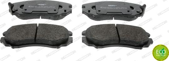 Ferodo FDB1733 - Тормозные колодки, дисковые, комплект parts5.com