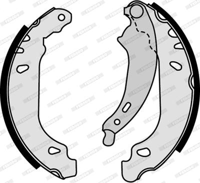 Ferodo FSB584 - Brake Shoe Set parts5.com