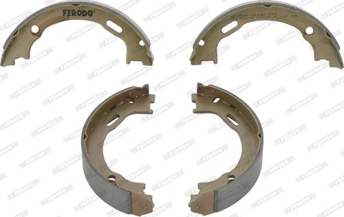 Ferodo FSB662 - Комплект тормозов, ручник, парковка parts5.com