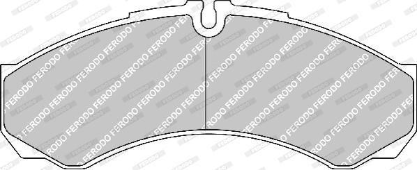 Ferodo FVR1315 - Тормозные колодки, дисковые, комплект parts5.com