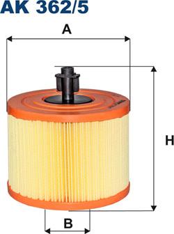 Filtron AK362/5 - Воздушный фильтр parts5.com