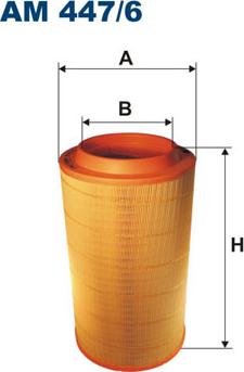 Filtron AM447/6 - Воздушный фильтр parts5.com