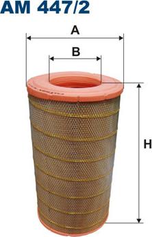 Filtron AM447/2 - Воздушный фильтр parts5.com