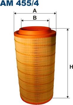 Filtron AM455/4 - Воздушный фильтр parts5.com