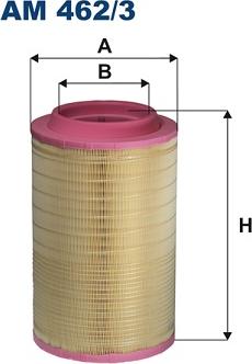 Filtron AM 462/3 - Воздушный фильтр parts5.com