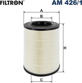 Filtron AM 426/1 - Воздушный фильтр parts5.com