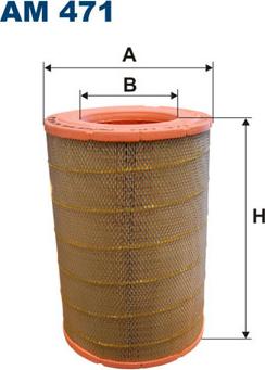 Filtron AM471 - Воздушный фильтр parts5.com