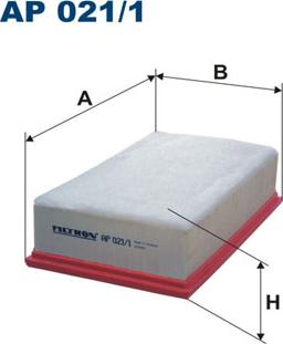 Filtron AP021/1 - Воздушный фильтр parts5.com