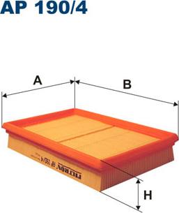 Filtron AP190/4 - Воздушный фильтр parts5.com