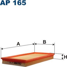 Filtron AP165 - Воздушный фильтр parts5.com