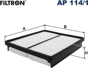 Filtron AP 114/1 - Воздушный фильтр parts5.com