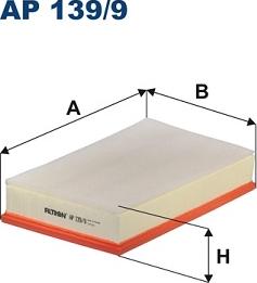 Filtron AP 139/9 - Воздушный фильтр parts5.com