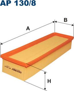 Filtron AP130/8 - Воздушный фильтр parts5.com