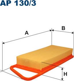 Filtron AP130/3 - Воздушный фильтр parts5.com