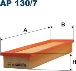 Filtron AP130/7 - Воздушный фильтр parts5.com