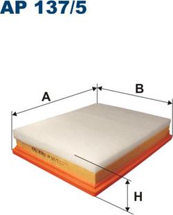 Filtron AP137/5 - Воздушный фильтр parts5.com