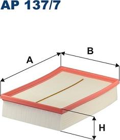 Filtron AP 137/7 - Воздушный фильтр parts5.com