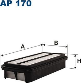 Filtron AP170 - Воздушный фильтр parts5.com