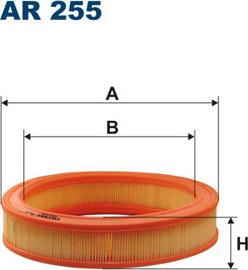 Filtron AR255 - Воздушный фильтр parts5.com